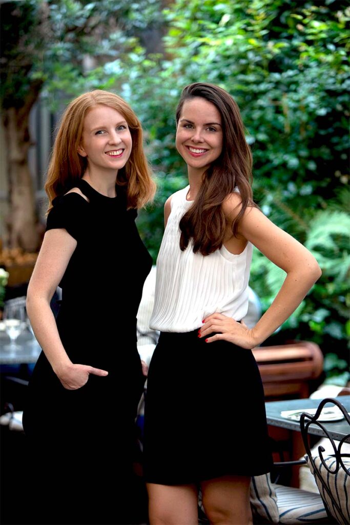 Daria Chernova and Elodie Andriot, cofounders of Renowme and ESCP graduates.