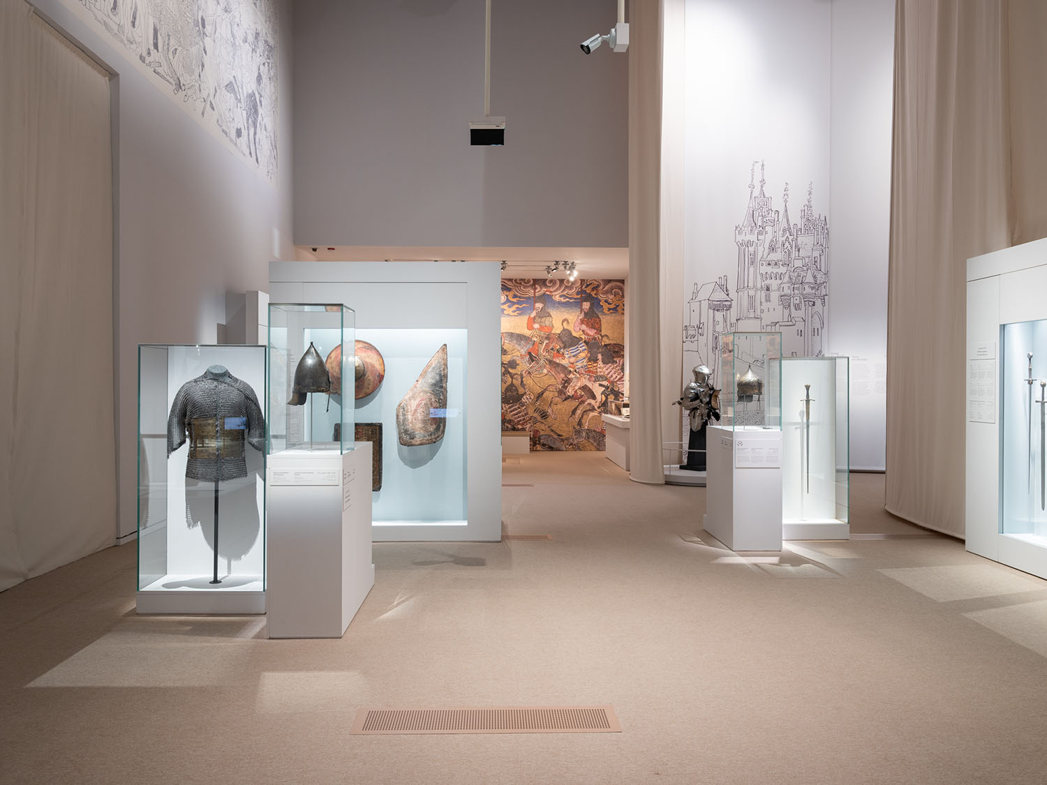 Exhibition “Furusiyya: The Art of Chivalry between East and West” organized by Louvre Abu Dhabi, Musée de Cluny and France Muséums in 2020